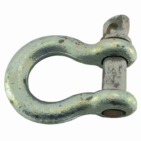 Midwest Fastener 5/8" Galvanized Steel Screw Pin Anchor Shackle 54646